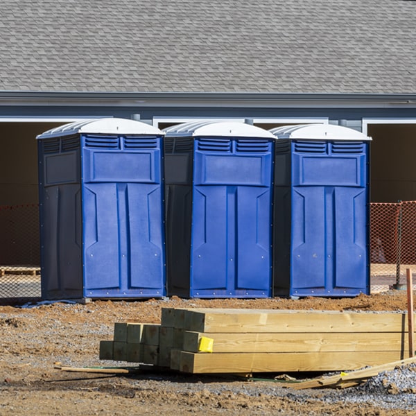 how do you dispose of waste after the portable restrooms have been emptied in Oakland Texas